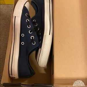 Navy Blue Converse